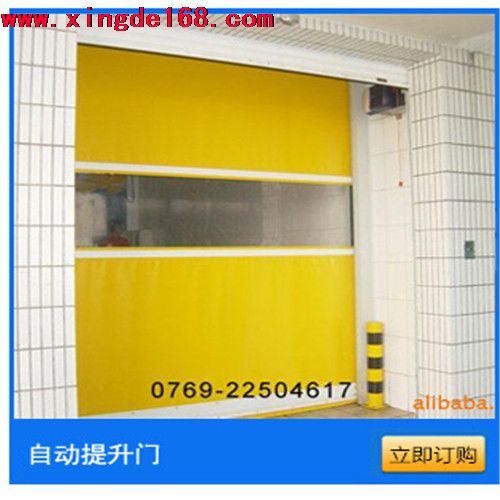 工業快速門多次運行后，為什么限位整體下移呢?